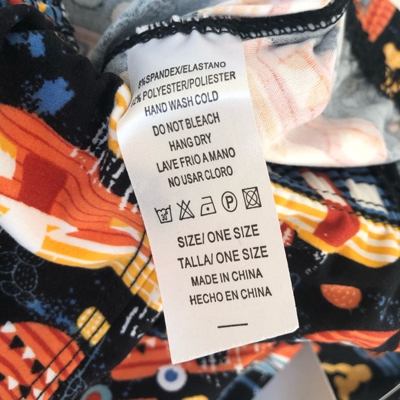 NWT Honey and Lace OS leggings w camper graphic - Picture 4 of 4